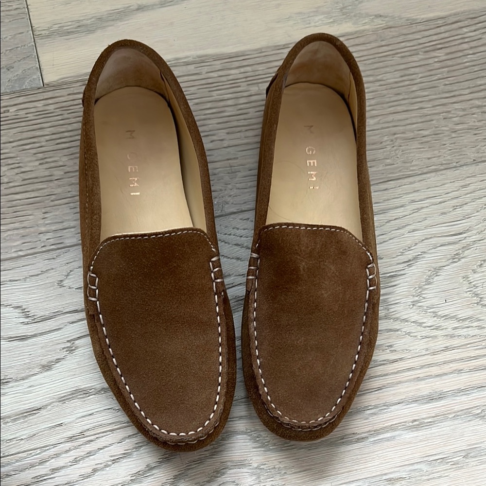 M. Gemi Felize. Women’s Brown Suede Loafers